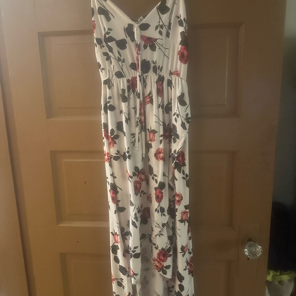 Long floral summer dress